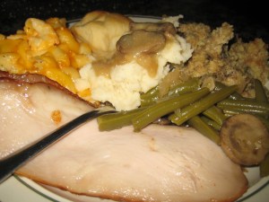 Thanksgiving plate 2011
