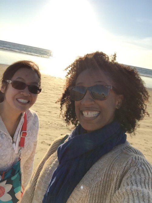 High 60s still calls for sweaters and scarves